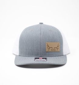Heather Grey/white with tan patch