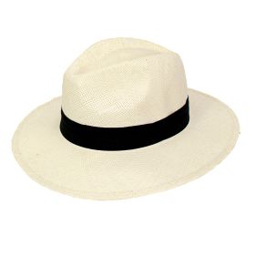 Trail Straw Fedora Resort Hat