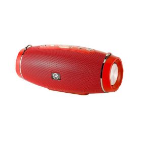 Portable Radio Powerful Subwoofer FM Wireless Caixa De Som Bluetooth Speaker Music Sound Box Blutooth For Large High Power Bass (Color: Red)