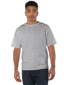 Adult 7 oz. Heritage Jersey T-Shirt - WHITE - S (Color: OXFORD GRAY, size: 2XL)