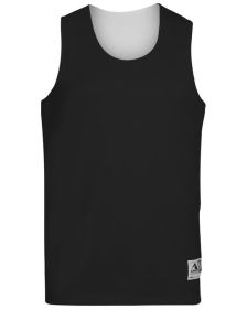 Adult Wicking Polyester Reversible Sleeveless Jersey - GOLD/ WHITE - S (Color: BLACK/ WHITE, size: 2XL)