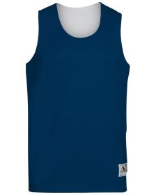 Adult Wicking Polyester Reversible Sleeveless Jersey - GOLD/ WHITE - S (Color: NAVY/ WHITE, size: XL)