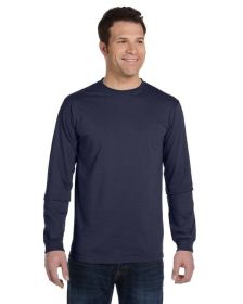 Men's 5.5 oz.; 100% Organic Cotton Classic Long-Sleeve T-Shirt - BLACK - S (Color: PACIFIC, size: L)
