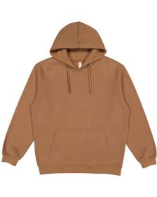 LAT 6926 Adult Pullover Fleece Hoodie (Color: COYOTE BROWN, size: XL)
