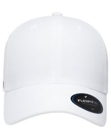 Flexfit 6100NU Adult NU Hat (Color: White, size: L/XL)