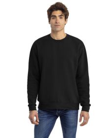 Next Level Apparel 9003NL Unisex Santa Cruz Sweatshirt (Color: Black, size: L)