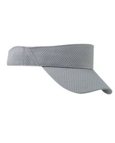 Big Accessories BX022 Sport Visor with Mesh (Color: Grey, size: OS)