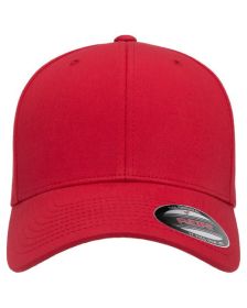 Flexfit 5001 Adult Value Cotton Twill Cap (Color: Red, size: S/M)