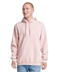 Jerzees 700MR Unisex Eco Premium Blend Fleece Pullover Hooded Sweatshirt (Color: BLUSH PINK, size: S)