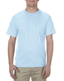 American Apparel AL1301 Unisex Heavyweight Cotton T-Shirt (Color: POWDER BLUE, size: M)