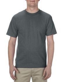 American Apparel AL1301 Unisex Heavyweight Cotton T-Shirt (Color: CHARCOAL, size: L)