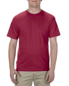 American Apparel AL1301 Unisex Heavyweight Cotton T-Shirt (Color: CARDINAL, size: XL)