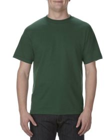 American Apparel AL1301 Unisex Heavyweight Cotton T-Shirt (Color: FOREST, size: XL)