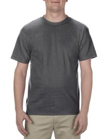 American Apparel AL1301 Unisex Heavyweight Cotton T-Shirt (Color: HEATHER CHARCOAL, size: 2XL)