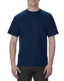 American Apparel AL1301 Unisex Heavyweight Cotton T-Shirt (Color: TRUE NAVY, size: S)