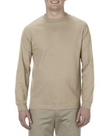 American Apparel AL1304 Adult Long-Sleeve T-Shirt (Color: SAND, size: S)