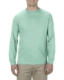 American Apparel AL1304 Adult Long-Sleeve T-Shirt (Color: CELADON, size: S)