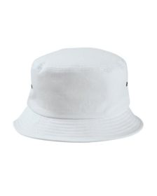 Big Accessories BA534 Metal Eyelet Bucket Cap (Color: White, size: OS)